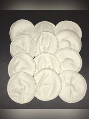 12-Pack Nursing Pads – Reusable/Washable Breast Pads for Breastfeeding Moms